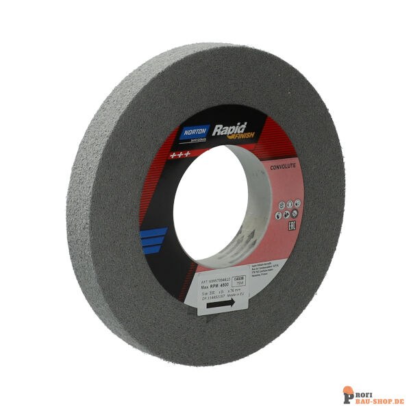 nortonschleifmittel/NORTON_schleifmittel_69957394610 Convolute Wheels Norton Ser 1000 Long Life 203.2x25.40x76.2 Grit MED_138942